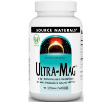 Магний для сердца и сосудов Source Naturals Ultra-Mag 90 капс