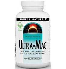 Ультрамаг магній  Source Naturals Ultra-Mag 180 капс