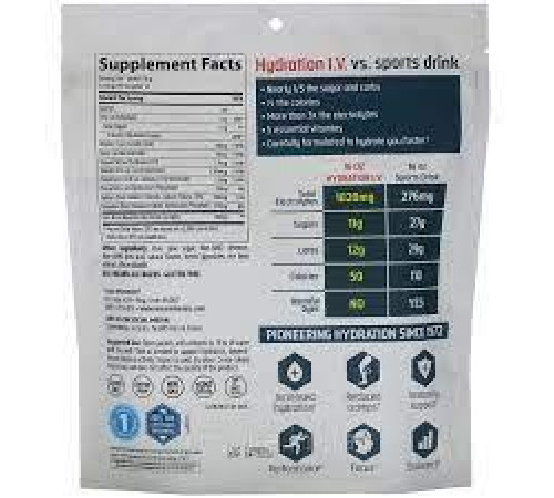 Електроліт Trace Minerals Research  Electrolyte Drink Paks 16 пакетов по 16 г малиновый лимонад