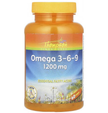 Омега 3 6 9 Thompson Omega 3-6-9 1200 мг 60 капс