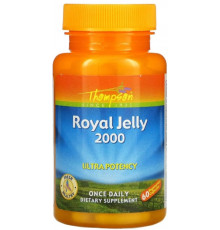 Маточне молочко Thompson Royal Jelly 2000 мг 60 вег капс
