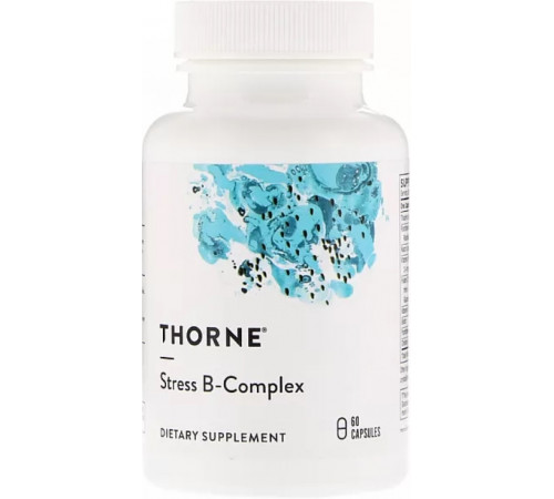 Стресс В комплекс Thorne Stress B-Complex 60 капс