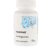 Залізо Thorne Iron Bisglycinate 60 капсул