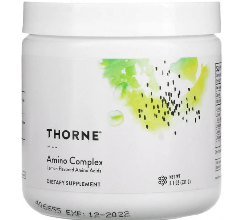 Аміно комплекс Thorne Amino Complex 231 г лимон