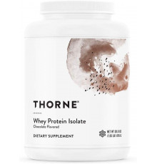 Сироватковий протеїн ізолят Thorne Whey Protein Isolate 906 г шоколад