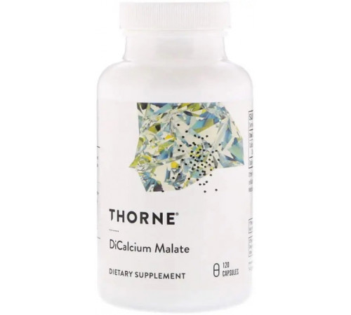 Кальций малат Thorne Dicalcium Malate 120 капс