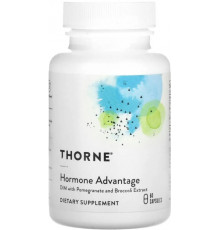 Диіндолілметан з екстрактом граната та броколі, Hormone Advantage, Thorne, 60 капсул Bio