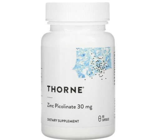 Піколінат цинку Thorne Zinc Picolinate 30 мг 60 капс