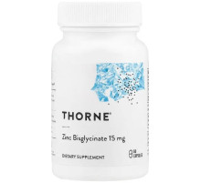 Бісгліцинат цинку для імунітету Thorne  Zinc Bisglycinate 15 мг 60 капс