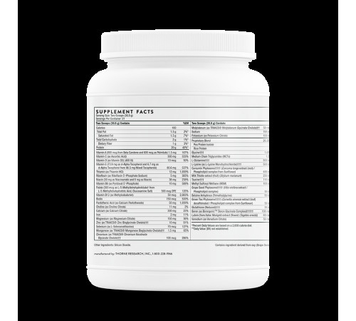Витамины и минералы для печени Thorne MediClear Plus&reg 772 г