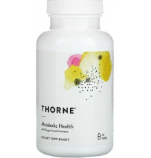 Для обміну речовин Thorne Metabolic Health 120 капс з бергамотом та куркумою