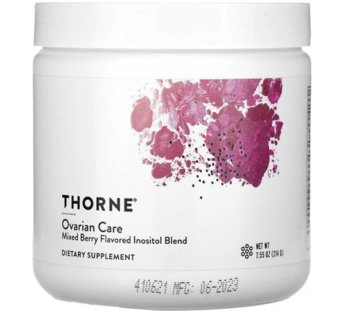 Поддержка здоровой функции яичников Thorne Ovarian Care 214 г ягодный