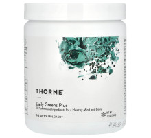 Суперфуд (здоровое питание)  Thorne Daily Greens Plus 204 г