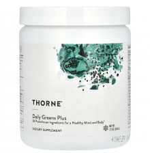 Суперфуд (здорове харчування) Thorne Daily Greens Plus 204 г