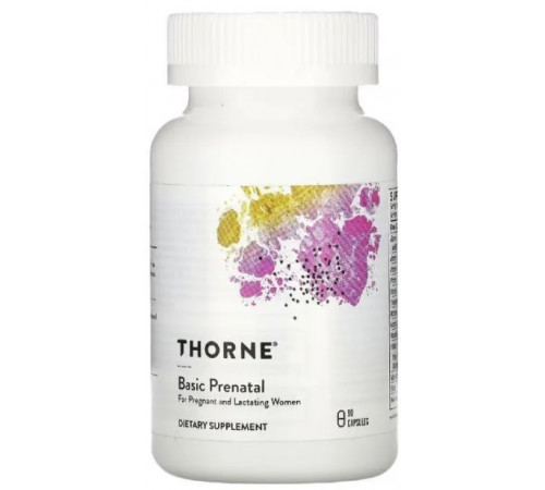 Вітаміни для вагітних Thorne Prenatal 90 капсул