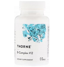 Комплекс вітамінів групи В Thorne  B-Complex #12 60 капсул