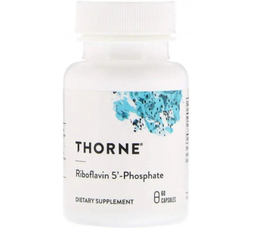 Вітамін В2 рибофлавін Thorne Riboflavin 5 'Phosphate 60 капс
