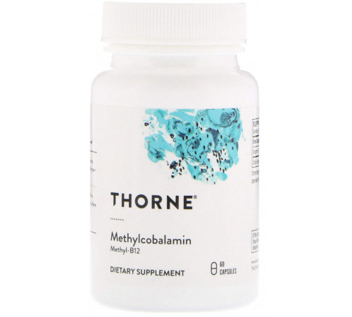 Витамин В12 метилкобаламин Thorne Methylcobalamin 60 капс