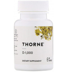 Вітамін Д3 1000 МО Thorne Vitamin D 90 капс