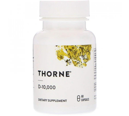 Вітамін Д Thorne Vitamin D 10 000 60 капсул