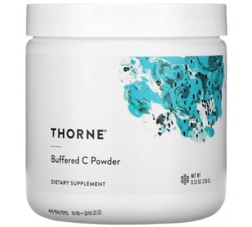 Витамин С Thorne Buffered C Powder 236 грамм