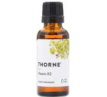 Витамин К2 Thorne Vitamin K2 30 мл