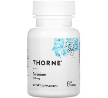 Селен Thorne Selenium 200 мкг 60 капс