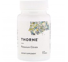 Калий цитрат Thorne Potassium Citrate 90 капсул
