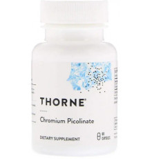 Хром пиколинат Thorne Chromium Picolinate 60 капс