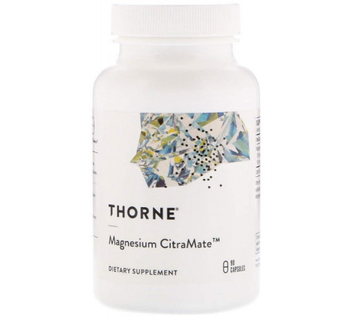 Цитрамат магнію Thorne Magnesium Citramate 90 капсул