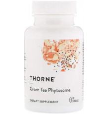 Екстракт зеленого чаю для схуднення Thorne Green Tea Phytosome 60 капс