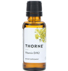 Вітамін Д3 та К2 Thorne Vitamin D/K2 30 мл