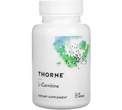 L-карнітин для схуднення Thorne L-Carnitine 60 капс