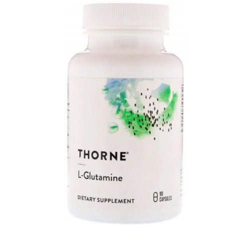 L- глютамін Thorne L-Glutamine 90 капсул