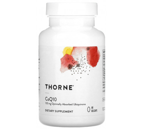 Коэнзим Q10 (убихинон) Thorne CoQ10 60 капс