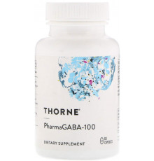 Гамма-аміномасляна кислота ГАБА Thorne Pharma GABA-100 60 кап