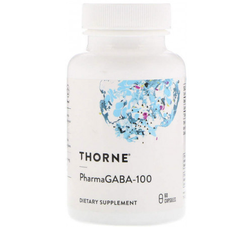 Гамма-аміномасляна кислота ГАБА Thorne Pharma GABA-100 60 кап