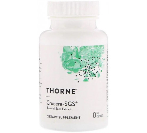 Экстракт брокколи Thorne Crucera-SGS 60 капсул