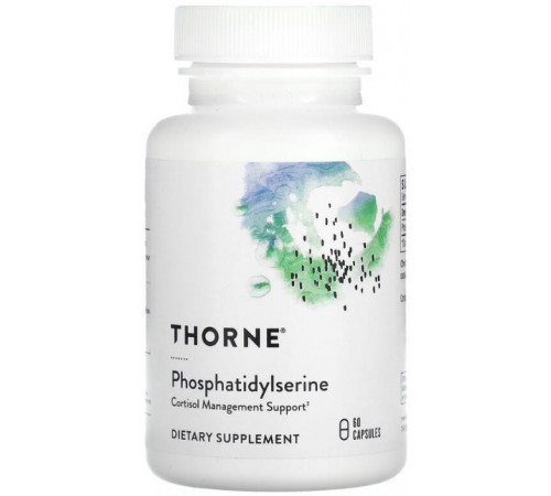 Фосфатидилсерин Thorne Phosphatidylserine 60 капсул