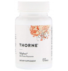 Расторопша пятнистая экстракт Siliphos Thorne 90 капс