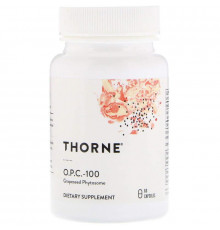 Екстракт виноградних кісточок Thorne O.P.C.-100 60 капсул