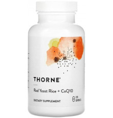 Червоний дріжджовий рис з коензимом Thorne Red Yeast Rice + CoQ10 120 капсул