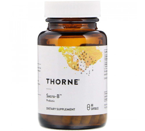 Пробіотик Thorne Sacro-B Probiotic 60 капс
