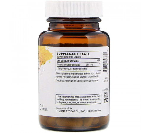 Пробіотик Thorne Sacro-B Probiotic 60 капс