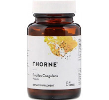 Пробіотик Thorne Bacillus Coagulans 60 капс