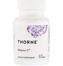 Мелатонін-5 для покращення сну Thorne Melaton-5 60 капс