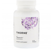 Підтримка щитовидної залози Thorne Thyrocsin 120 капсул