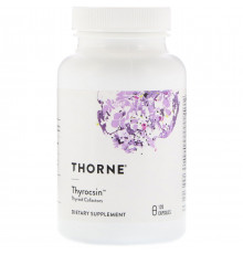 Підтримка щитовидної залози Thorne Thyrocsin 120 капсул