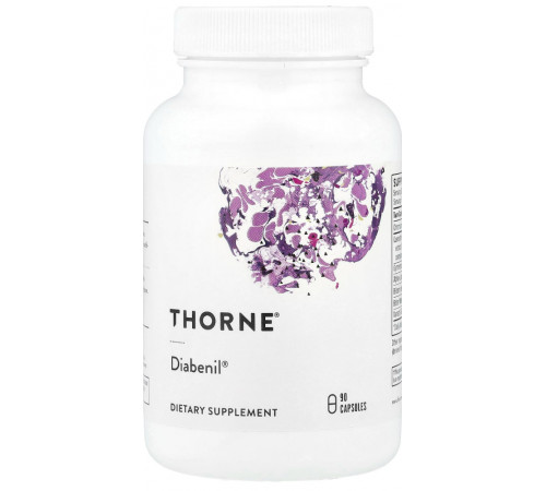 Норма цукру в крові Thorne Diabenil 90 кап