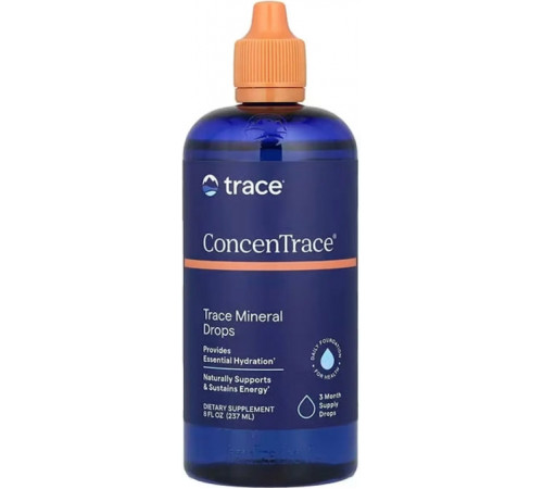 Минералы в каплях Trace Minerals Research  Trace Mineral Drops 237 мл